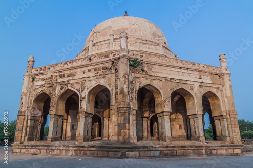 Tomb of Adham Khan in Mehrauli district of Delhi, India