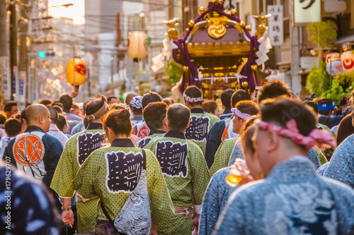 Street festival in Tokyo