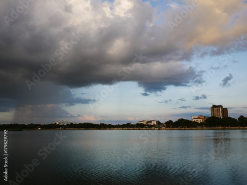 rain cloud.