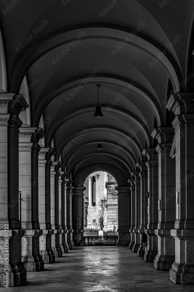 Columns Leading to History Columns Leading to History