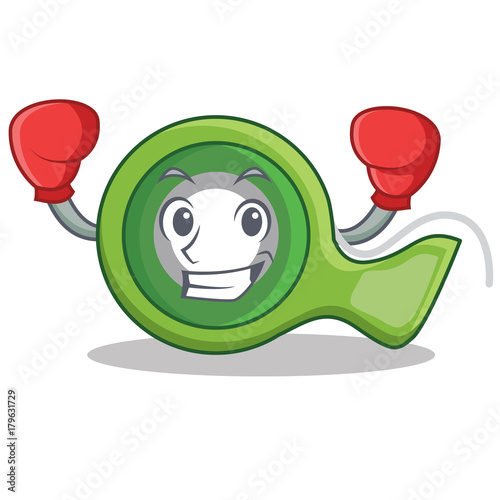 Boxing adhesive tape character cartoon