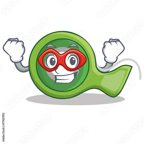 Super hero adhesive tape character cartoon