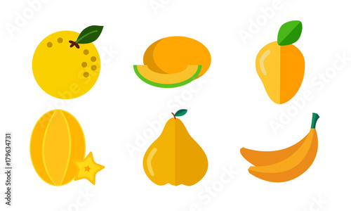 yellow fruit icon