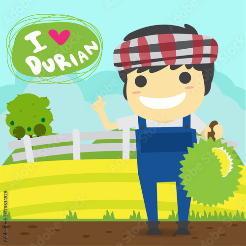 love durian
