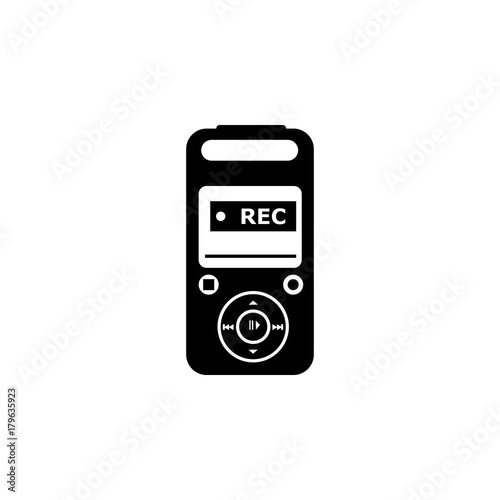 Journalist recorder icon. Media element icon. Premium quality graphic design. Signs, outline symbols collection icon for websites, web design, mobile app, info graphics