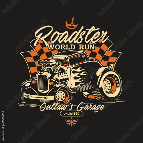 Classic Car Illustration