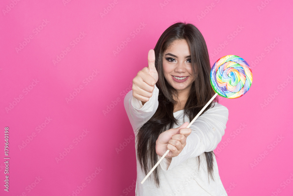 Fototapeta premium Teen Hispanic Girl