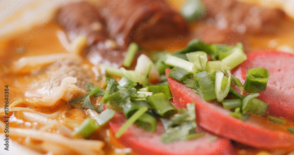 Chinese spicy noodles Chinese spicy noodles