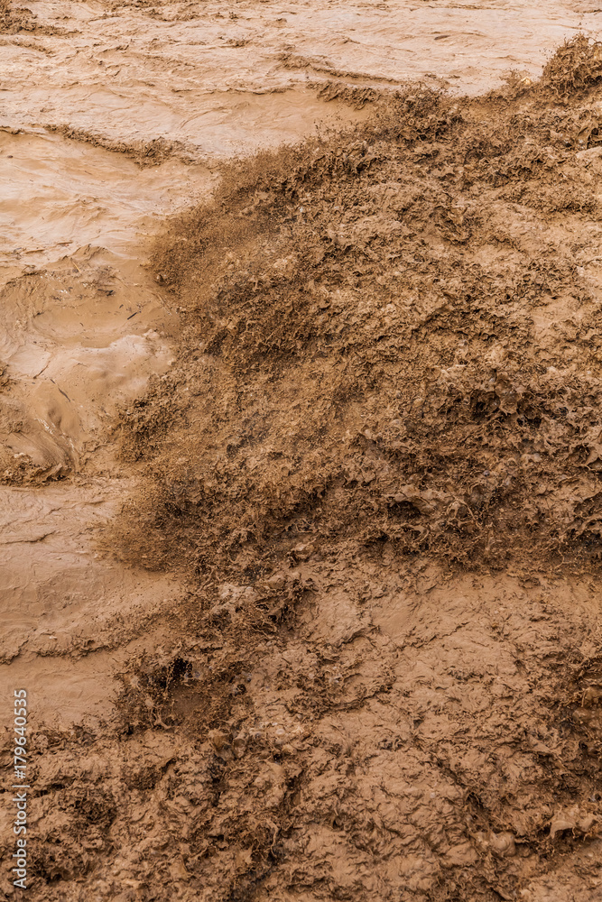 Muddy waves in China Muddy waves in China