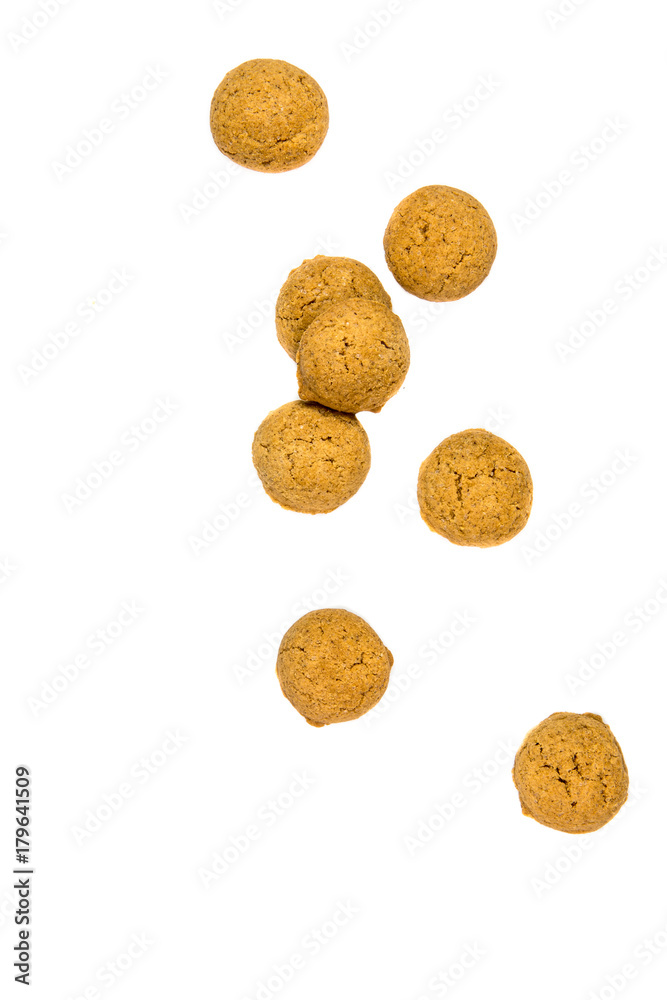 Number of scattered Pepernoten cookies from above Number of scattered Pepernoten cookies from above