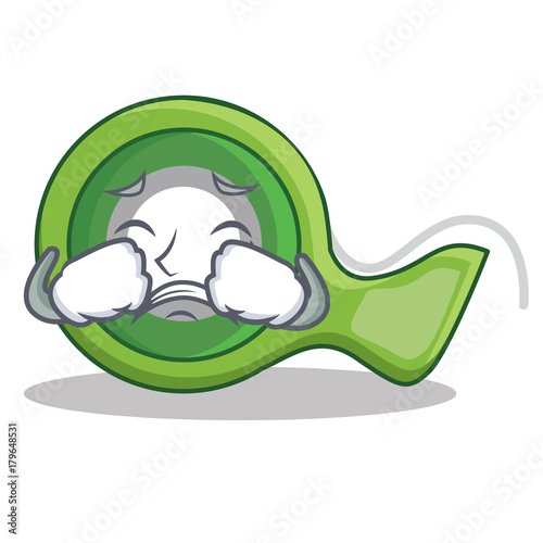 Crying adhesive tape character cartoon
