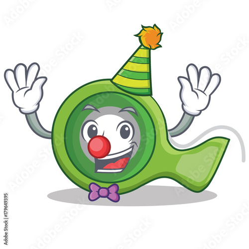Clown adhesive tape character cartoon