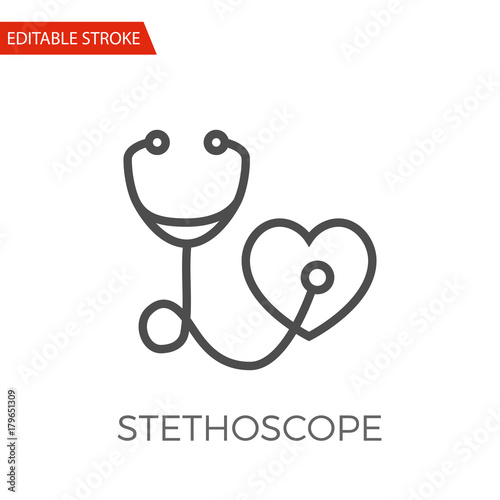 Stethoscope Vector Icon