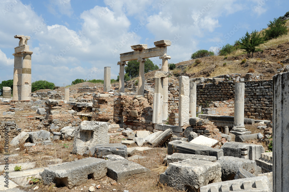 Le prytanée d'Éphèse en Anatolie