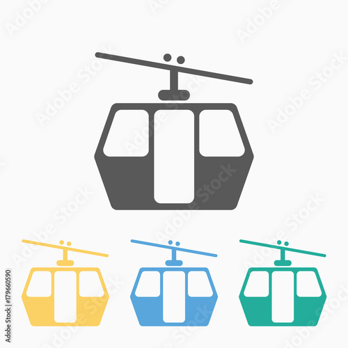 funicular railway icon