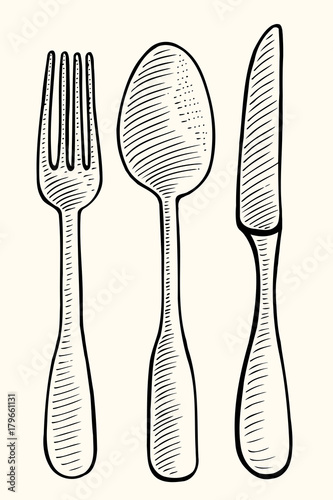 spoon and knife