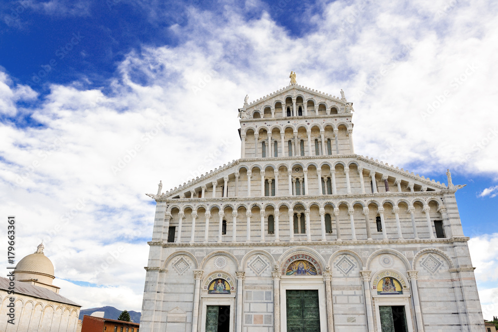 Pisa Cathedral in Piazza dei Miracoli, Italy