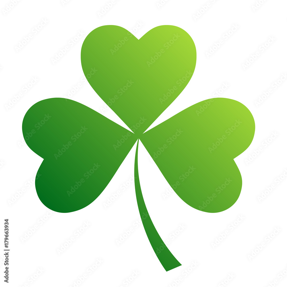Irish shamrock leaves background for Happy St. Patrick's Day. EPS 10. Irish shamrock leaves background for Happy St. Patrick's Day. EPS 10.