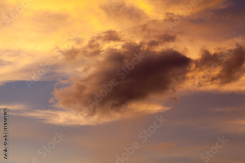 Fototapeta Naklejka Na Ścianę i Meble -  colorful sky and cloud
