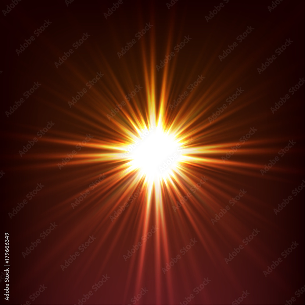 Golden Light Burst Background Golden Light Burst Background