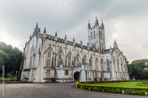 St. Paul's Cathedral in Kolkata (Calcutta), India