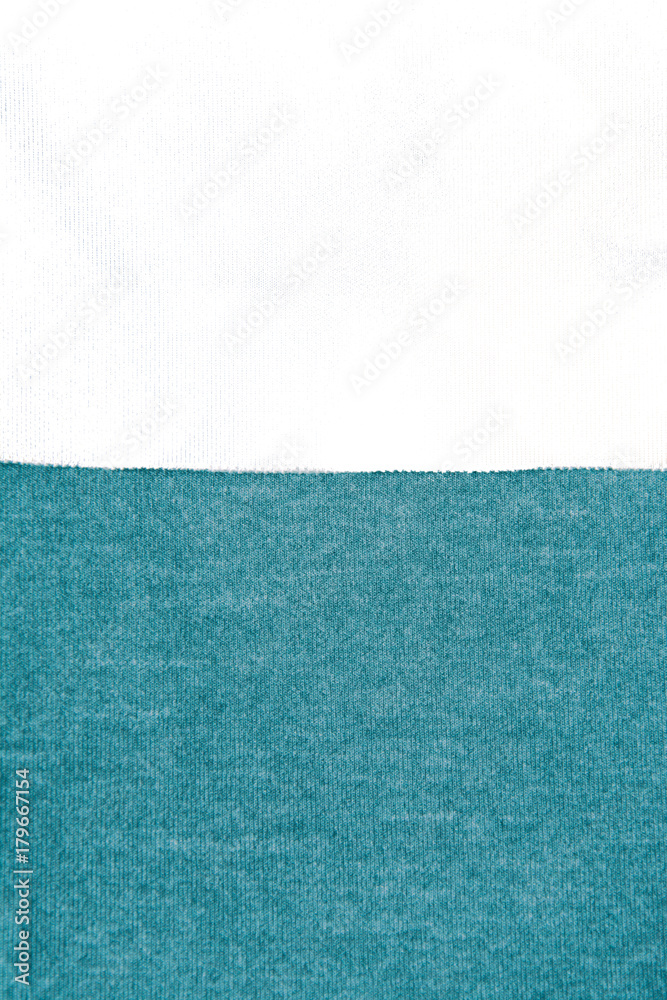 Fototapeta premium Abstract material texture textile background with copy space white for your design