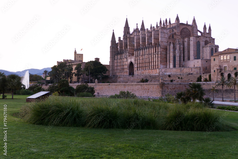 Fototapeta premium Kathedrale der Heiligen Maria, Mallorca