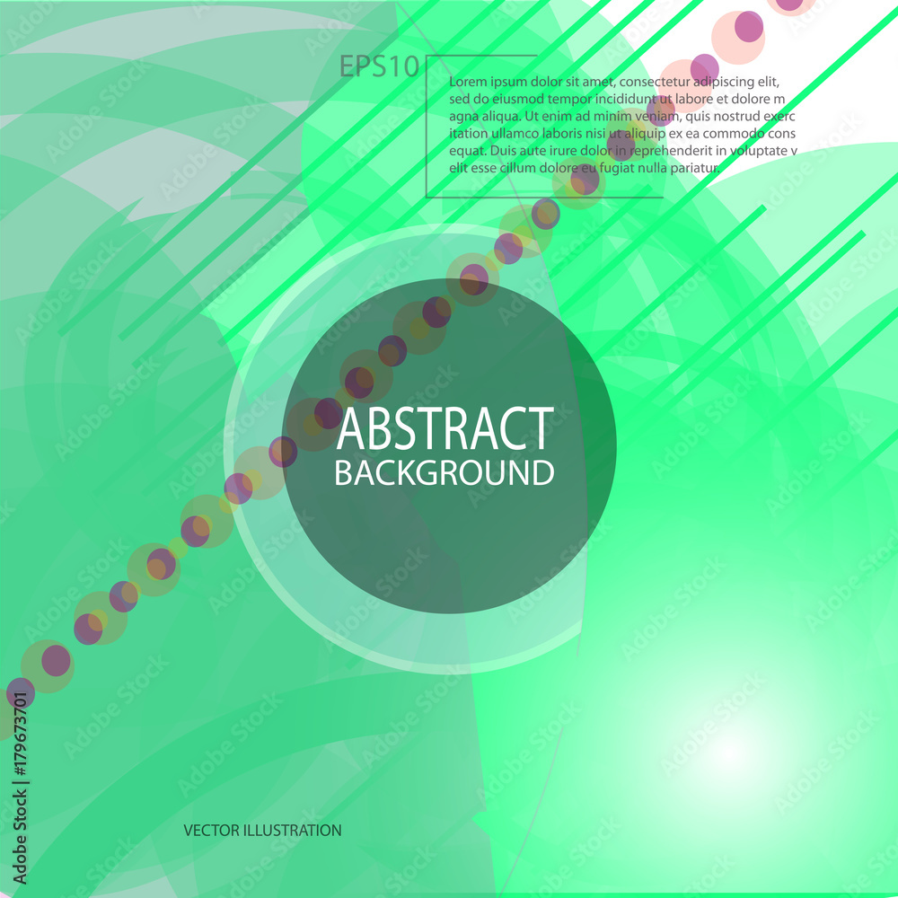 Abstract geometric green background vector for screen saver, banner ... Abstract geometric green background vector for screen saver, banner ...