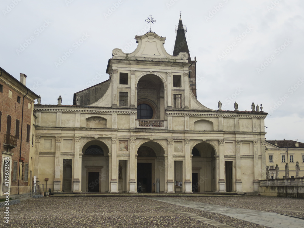 Abbazia di San Benedetto Po Mantova Italia Polirone chiosco