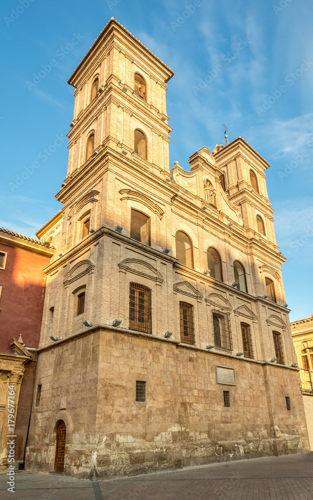 Church of Santo Domingo in Murcia, Spain