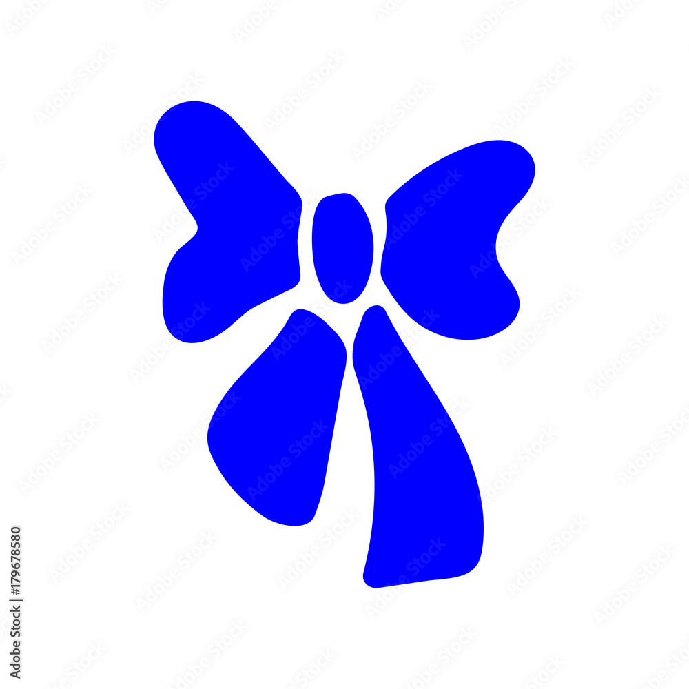 Blue bow sign 8.11 Blue bow sign 8.11