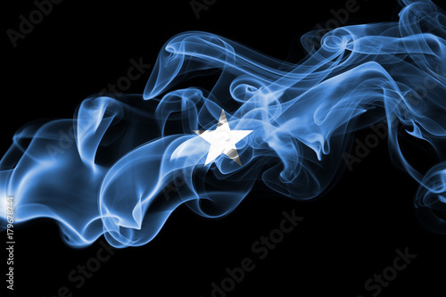 Somalia smoke flag