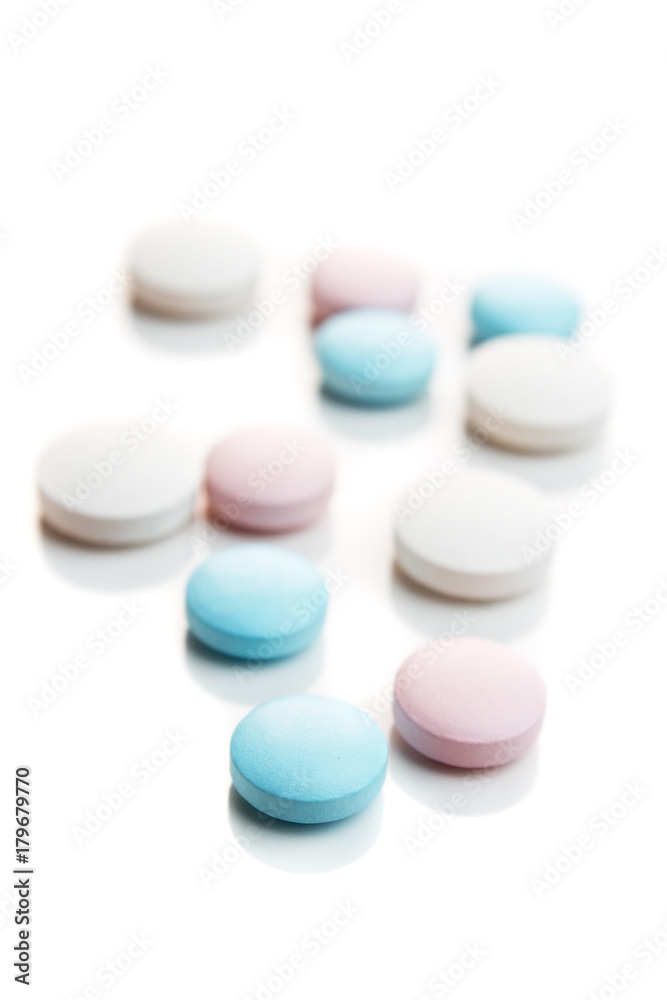 pills isolated pills isolated