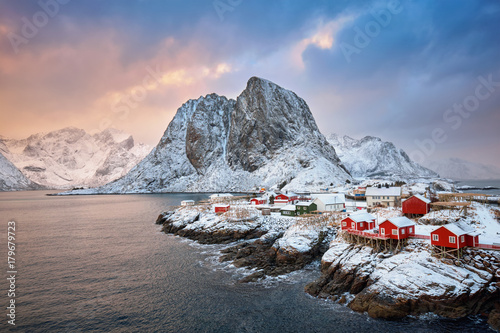 Hamnoy fishing village on Lofoten Islands, Norway © Dmitry Rukhlenko