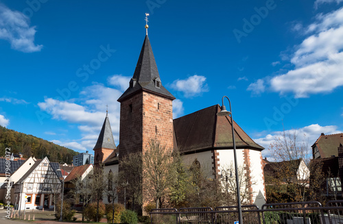Obraz na płótnie Kirche in Rodalben w salonie