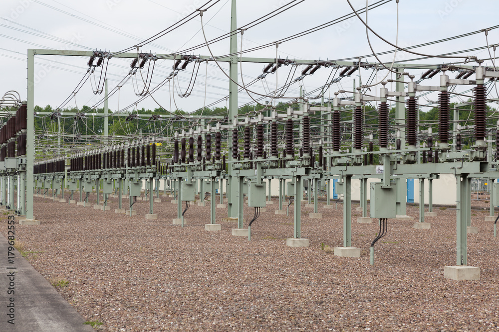 Umspannwerk StockFoto Adobe Stock