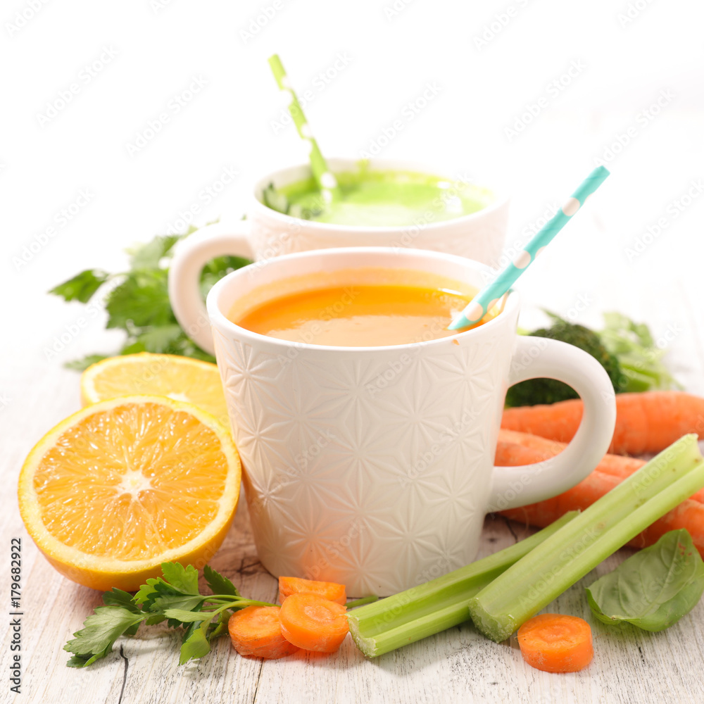 vegetable juice or soup vegetable juice or soup