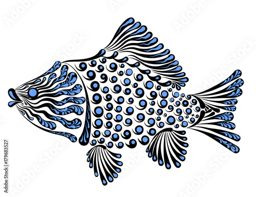 Decorative fish carp