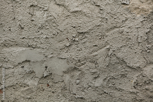Rough unpainted concrete wall. Background texture
