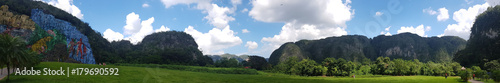 Foto mogotes in viñales, cuba