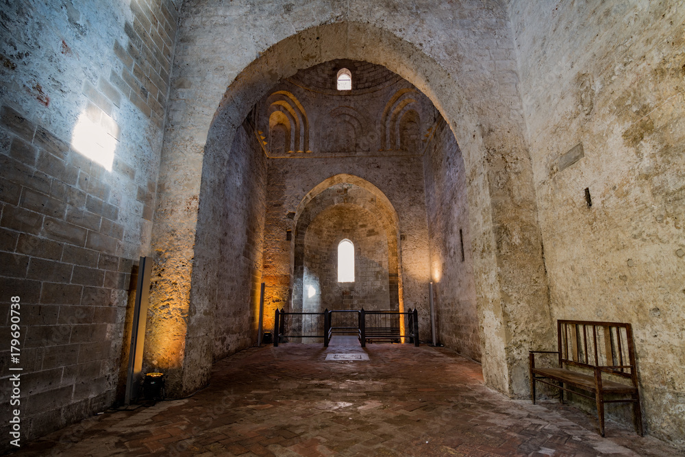 Naklejka premium SAN GIOVANNI DEGLI EREMITI - PALERMO