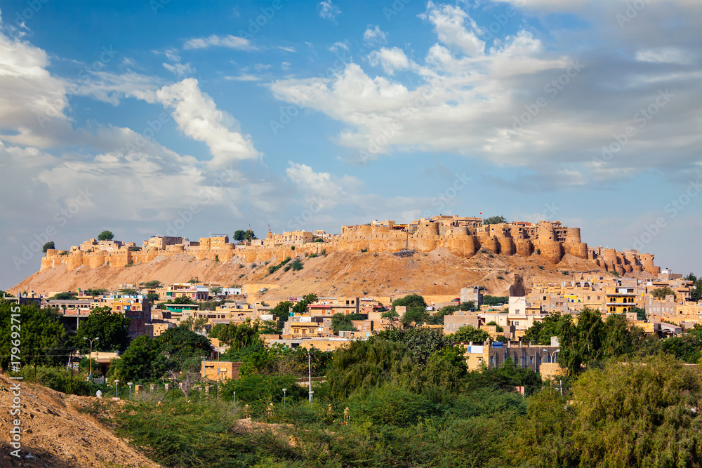 Jaisalmer Fort - one of the largest forts in the world, known as