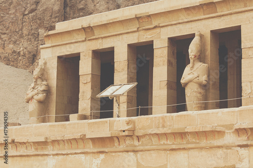 The great temple of Hatshepsut, Karnak, Luxor, Egypt photo