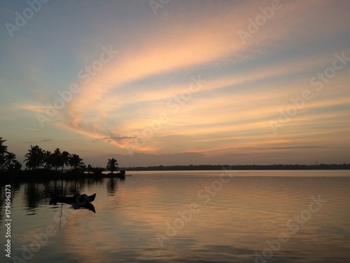 beautiful evening sky kerala