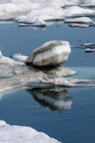 ice floe in the arctic ocean