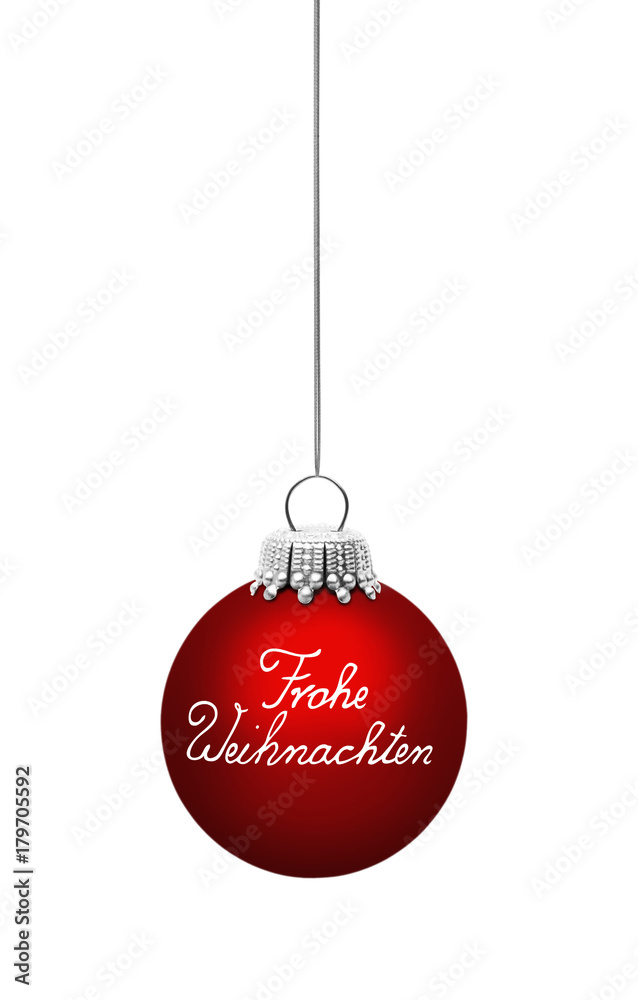 Weihnachtskugel Frohe Weihnachten Weihnachtskugel Frohe Weihnachten