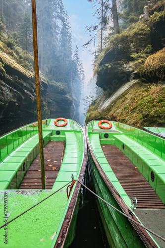 Boote in der Klamm photo