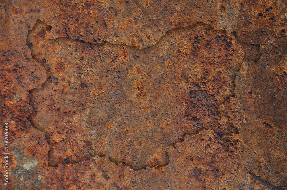 Karte von Bulgarien auf Textur Karte von Bulgarien auf Textur