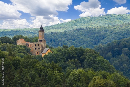 Ruins of medieval Grodno ca...