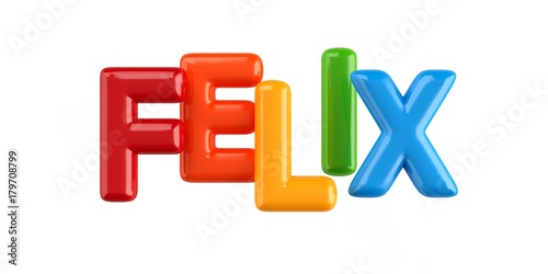 Bubbletext Name Felix photo